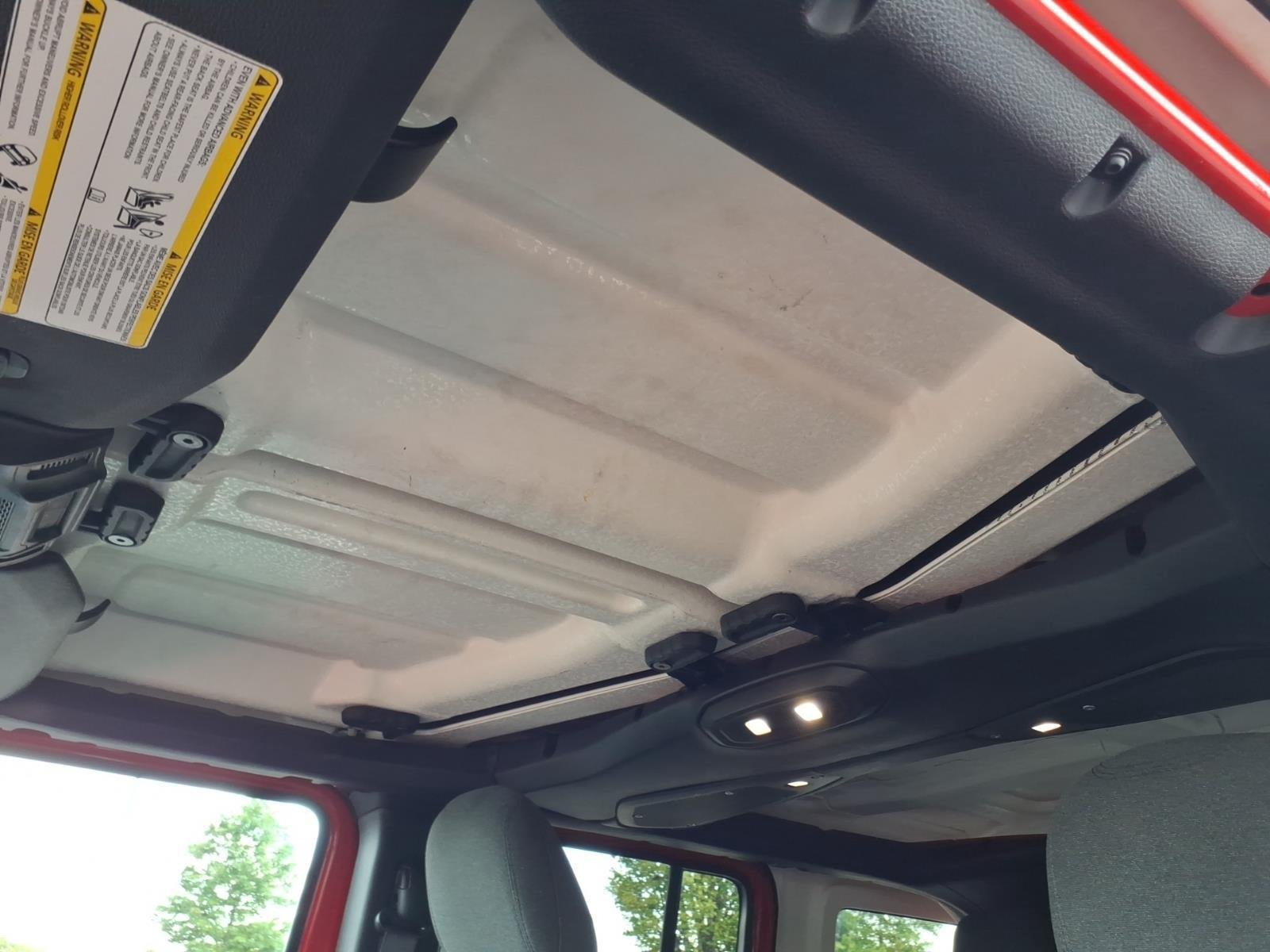 Used 2025 Firecracker Red Clearcoat Jeep Rubicon image 5