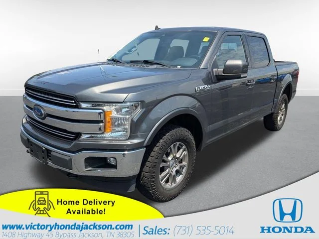 Used 2019 Magnetic Metallic Ford Lariat image 1