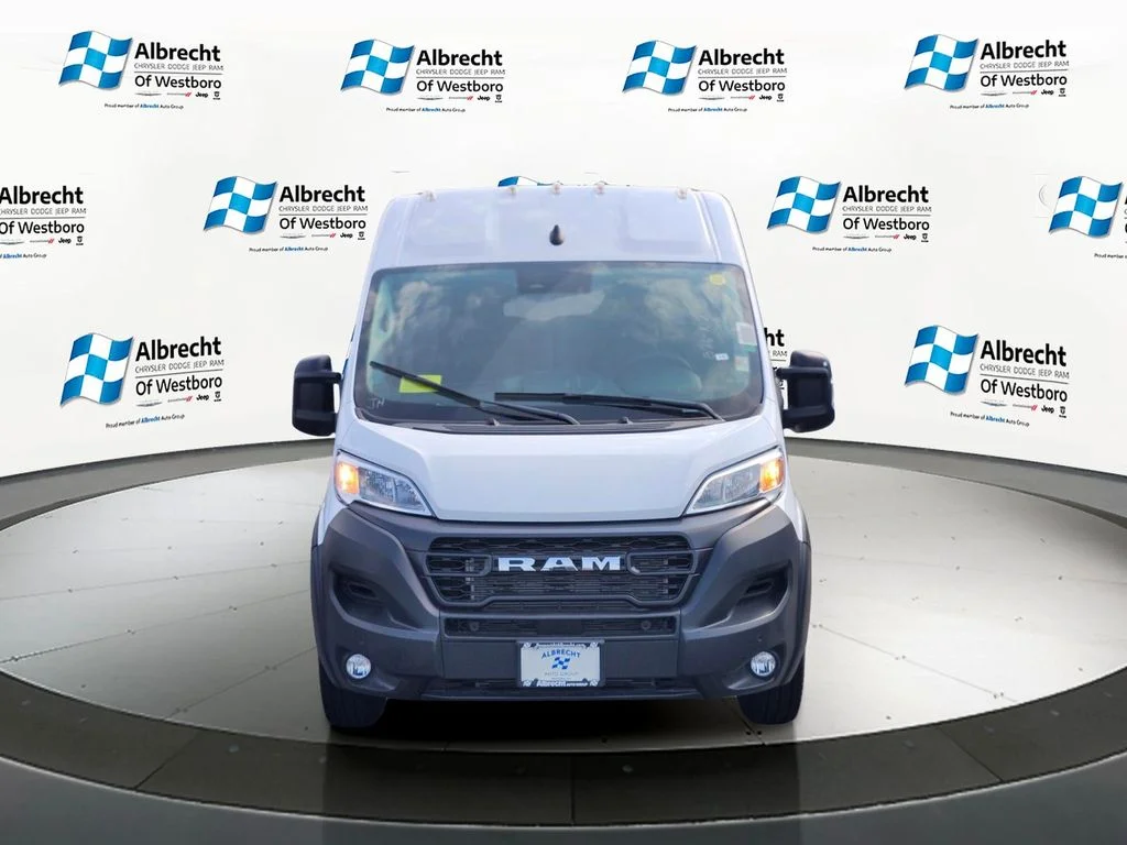 New 2026 Bright White Clearcoat RAM High Roof image 8