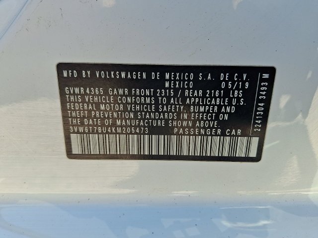 Used 2019 White Volkswagen 2.0T 35th Anniversary Edition image 26