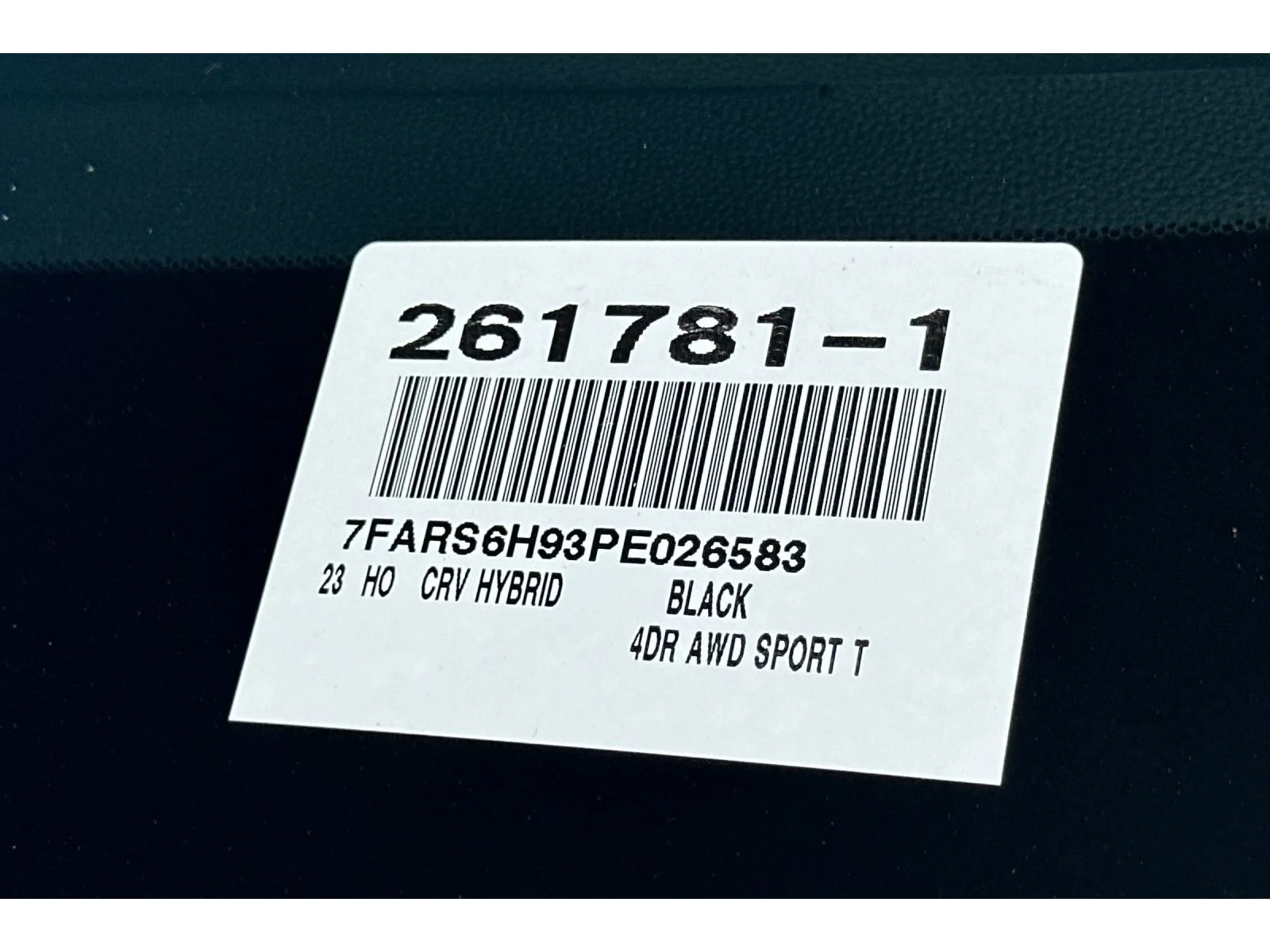 Used 2023 Crystal Black Pearl Honda Sport Touring image 57