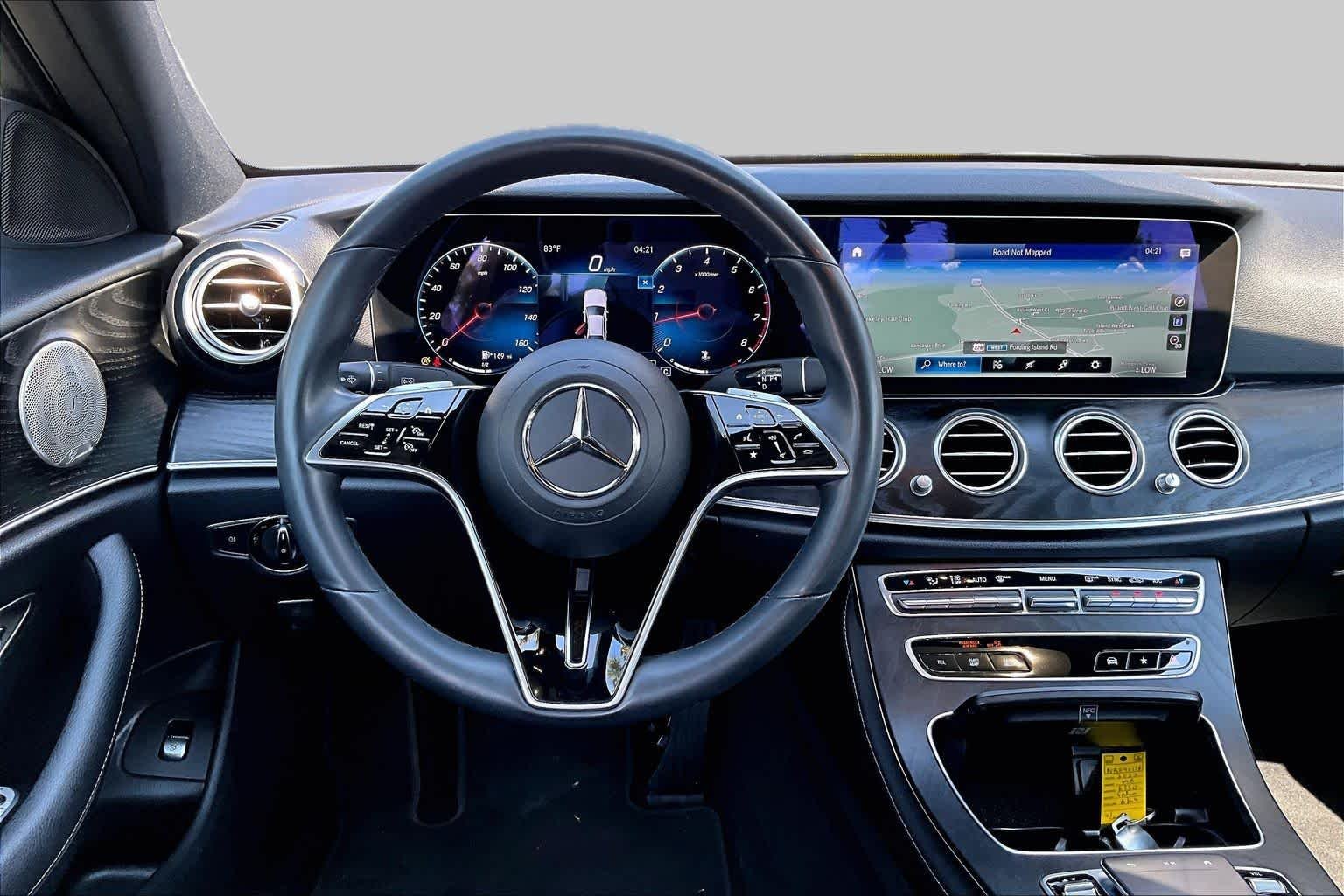 Certified Used 2022 BLACK Mercedes-Benz E 350 image 6
