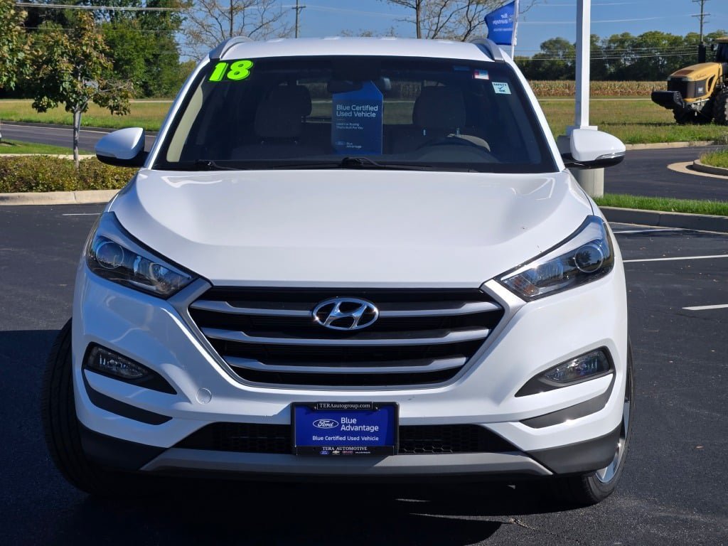 Certified Used 2018 Dazzling White Hyundai Sport image 2