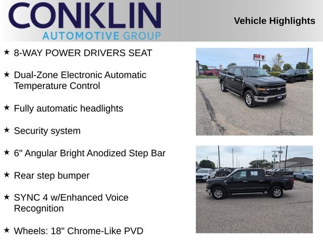 Used 2025 Black Ford XLT image 2