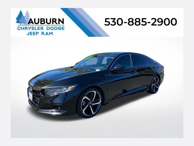 Used 2022 Black Honda Sport image 1