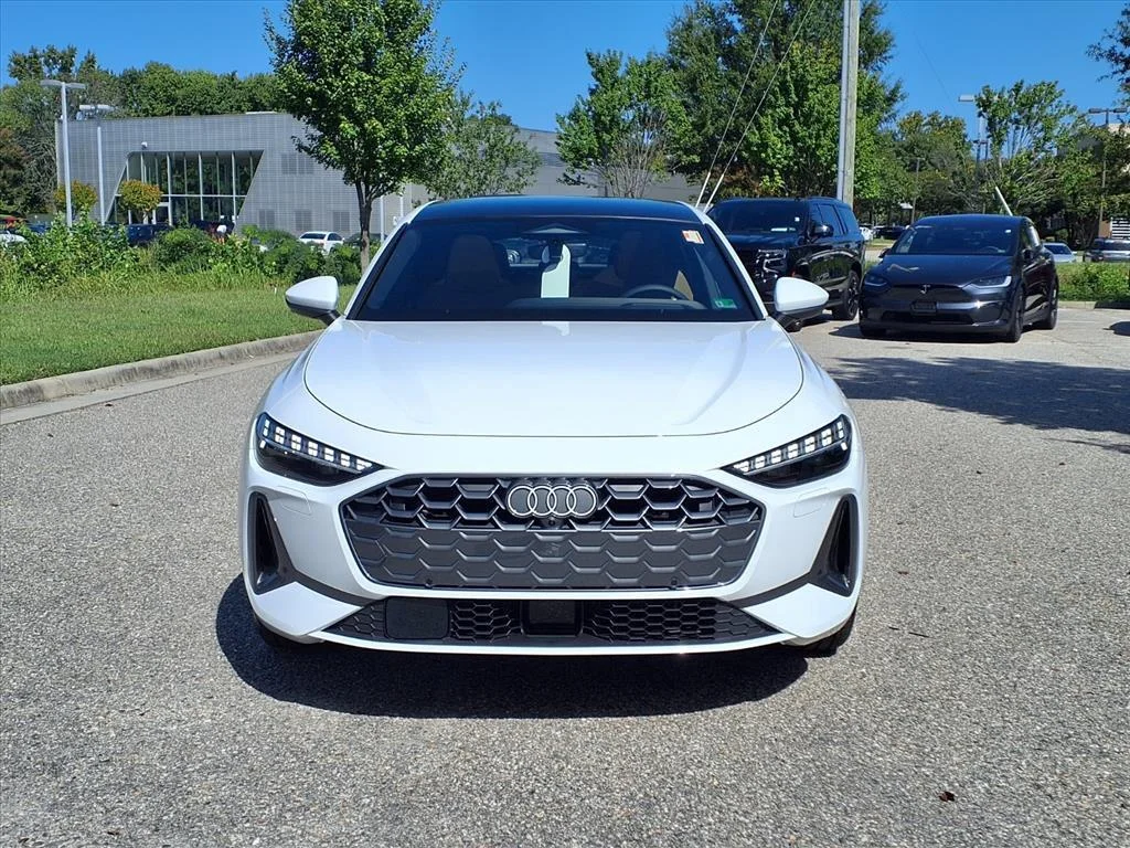 Used 2025 Glacier White Metallic Audi Premium Plus image 2