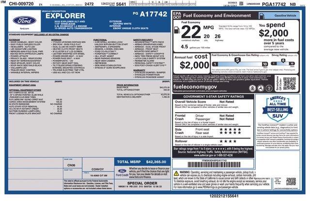 Used 2023 White Ford XLT image 31
