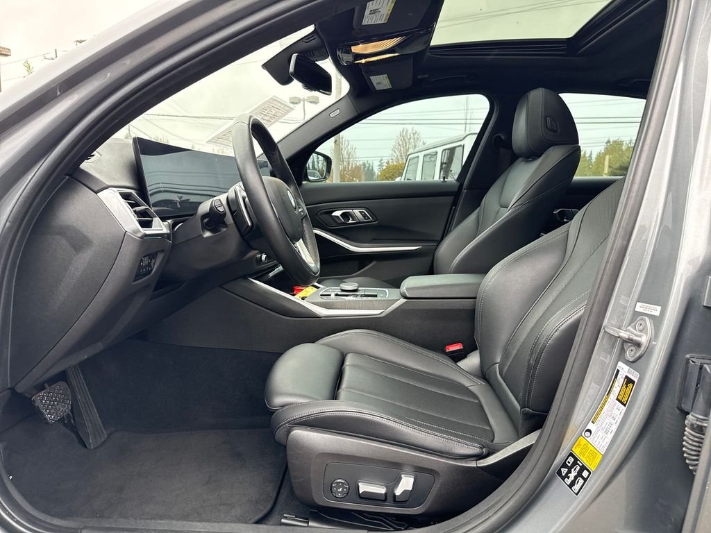 Used 2023 Gray Metallic BMW 330i xDrive image 11