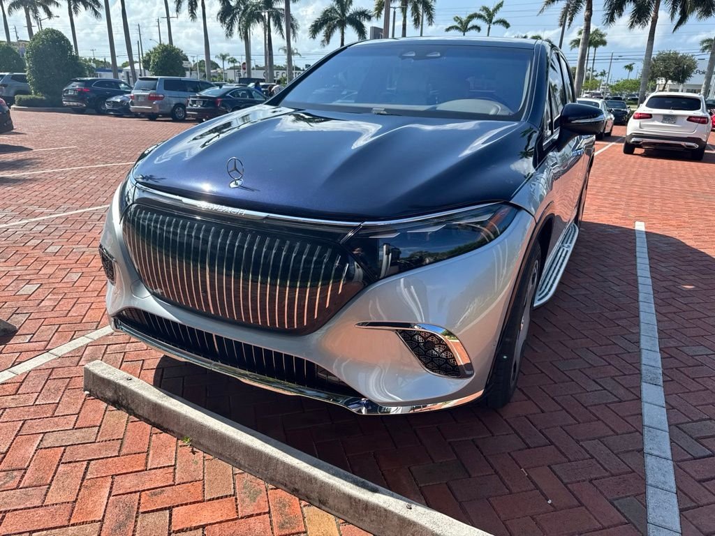 Certified Used 2024 Silver Mercedes-Benz Maybach EQS 680 image 1
