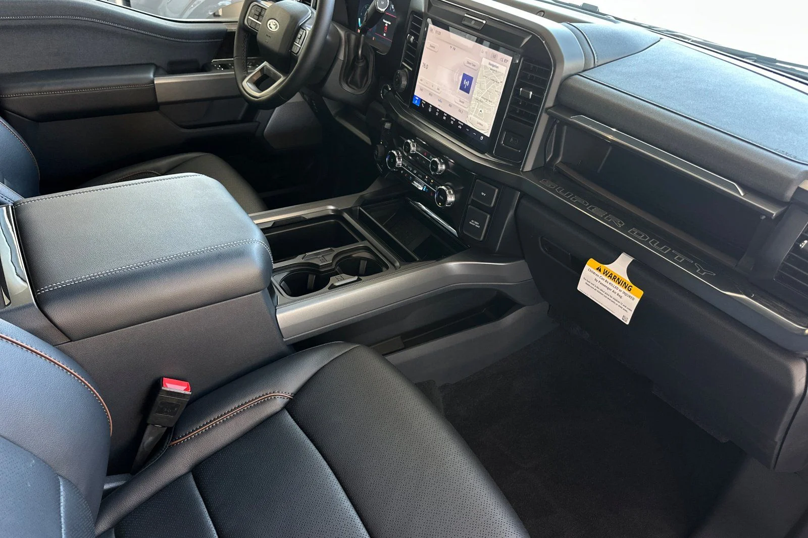 New 2026 Star White Metallic Tri-Coat Ford F-350® Lariat® image 14