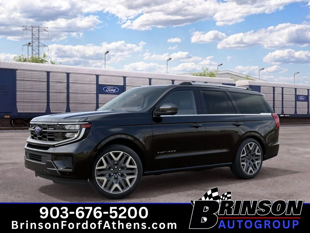 New 2027 Agate Black Metallic Ford Platinum image 1