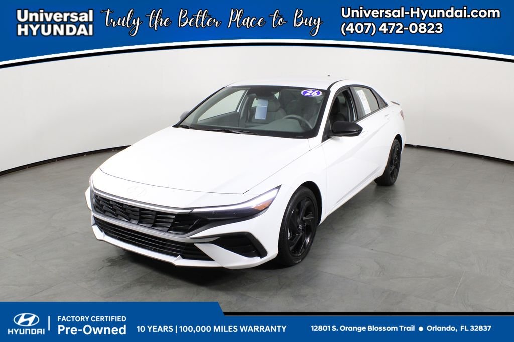 Certified Used 2026 White Hyundai SEL Sport image 1