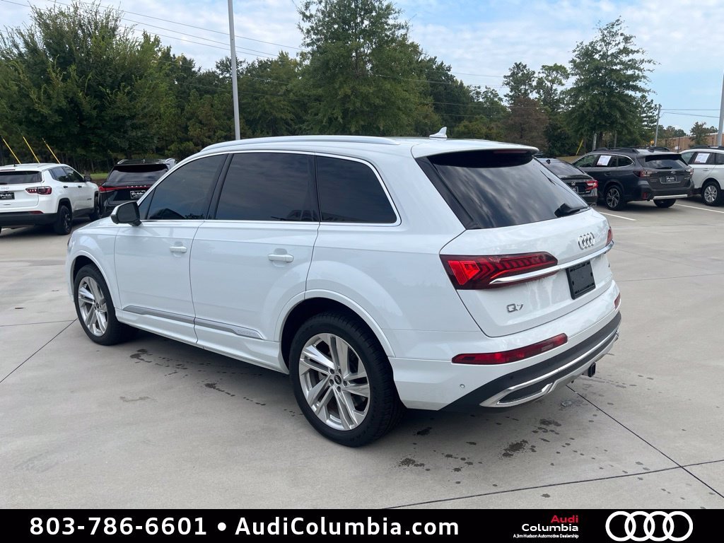 Used 2021 White Audi 55 Premium Plus image 2