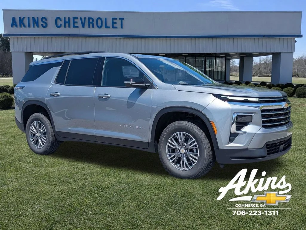 New 2026 Sterling Gray Metallic Chevrolet LT image 1