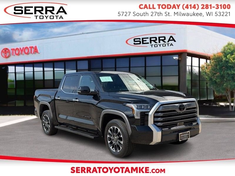 Used 2023 Midnight Black Metallic Toyota Limited image 1