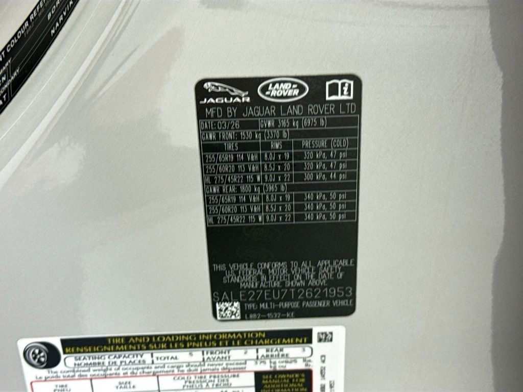 New 2026 Borasco Grey Land Rover X-Dynamic SE image 34