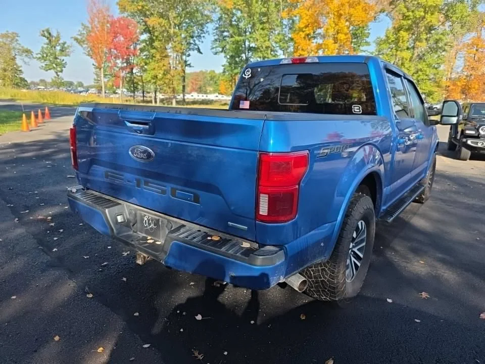 Used 2019 Blue Ford Lariat image 4