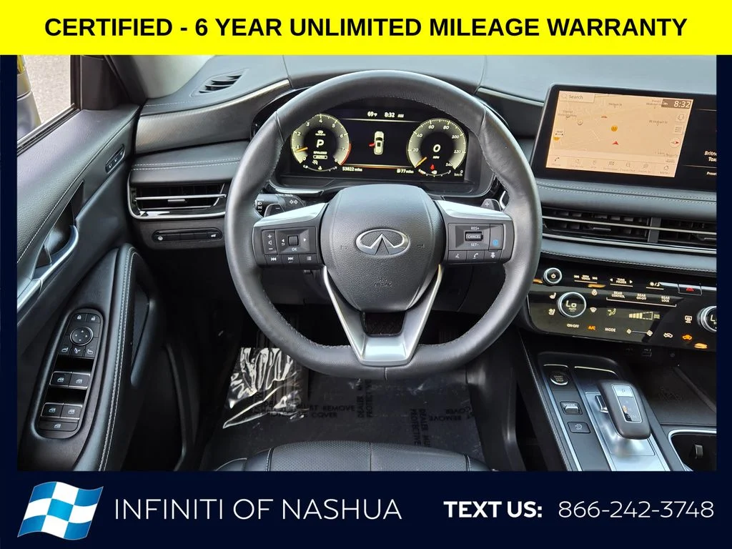 Certified Used 2023 Black INFINITI LUXE image 11