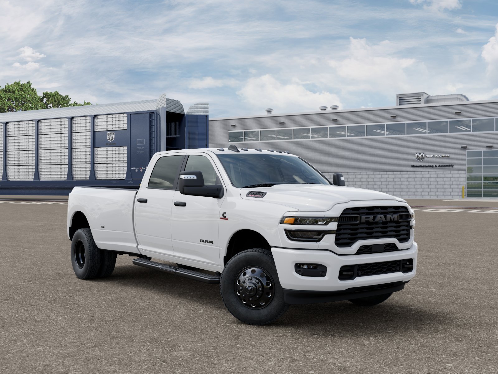 New 2026 Bright White Clearcoat RAM BIG HORN image 3
