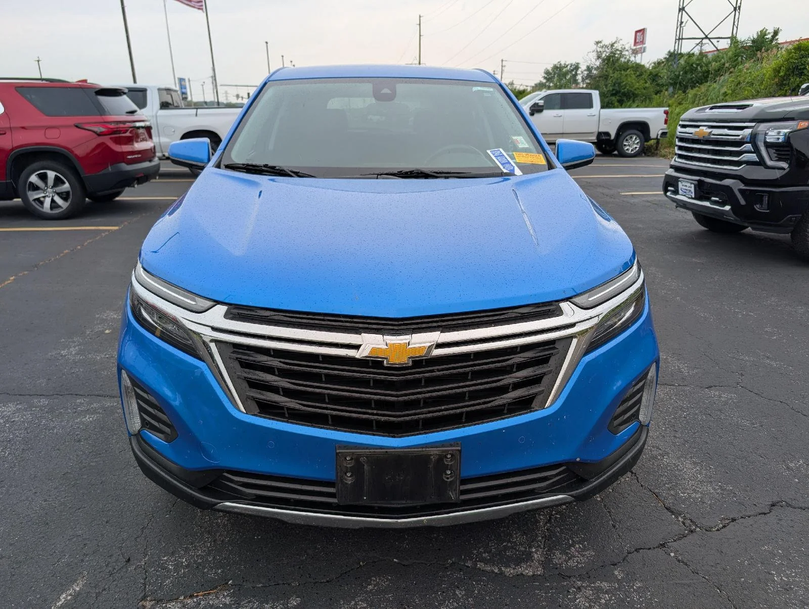 Used 2024 Riptide Blue Metallic Chevrolet LT image 2