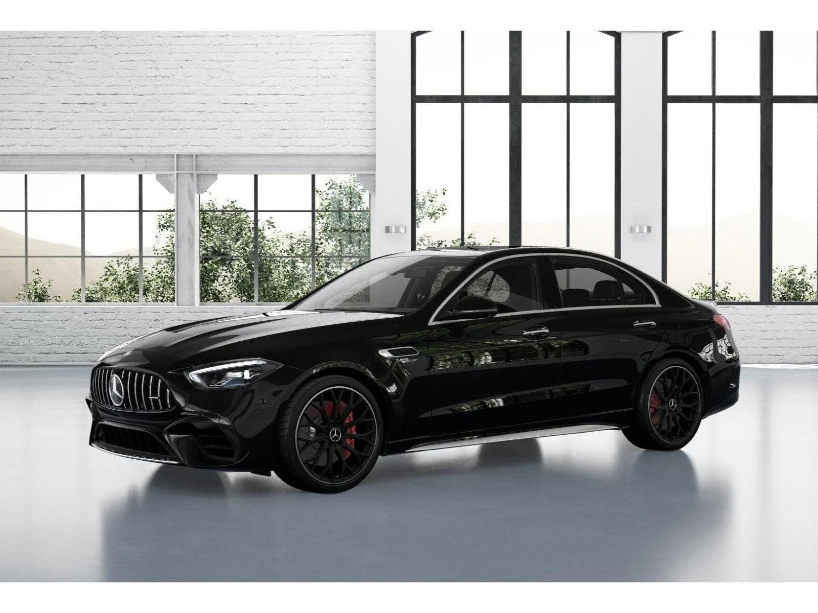 New 2025 Obsidian Black Metallic Mercedes-Benz C 63 S AMG® image 39