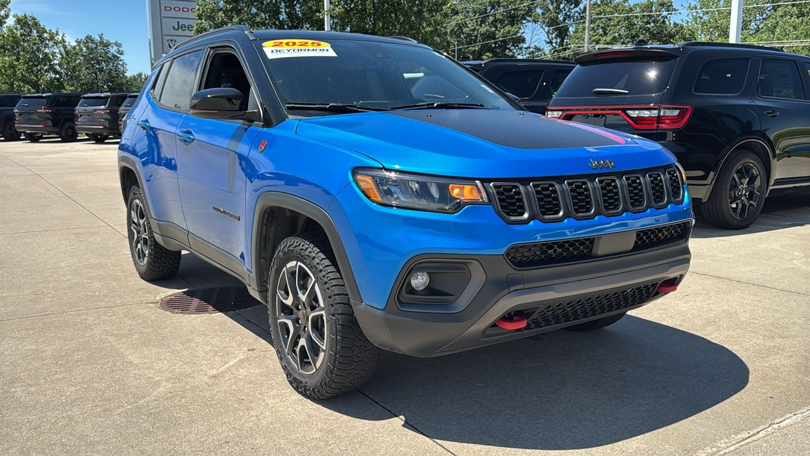 Certified Used 2025 Blue Jeep Trailhawk image 2