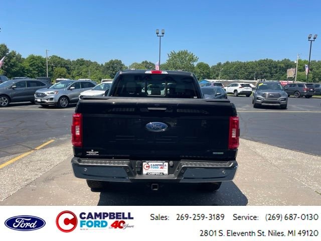 Certified Used 2023 Agate Black Metallic Ford XLT image 4
