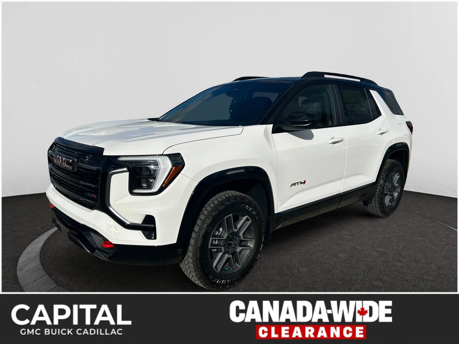 New 2027 Summit White GMC AWD AT4 image 1