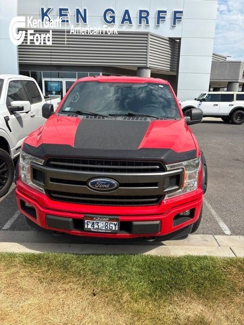 Used 2018 Race Red Ford XLT image 1