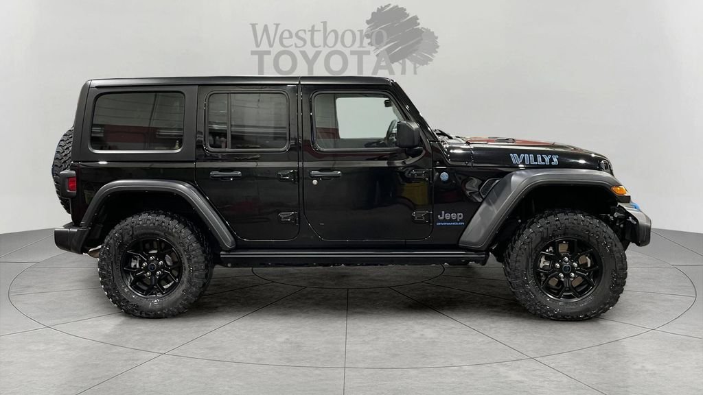 Used 2024 Black Jeep Hybrid Willys 4xe image 8