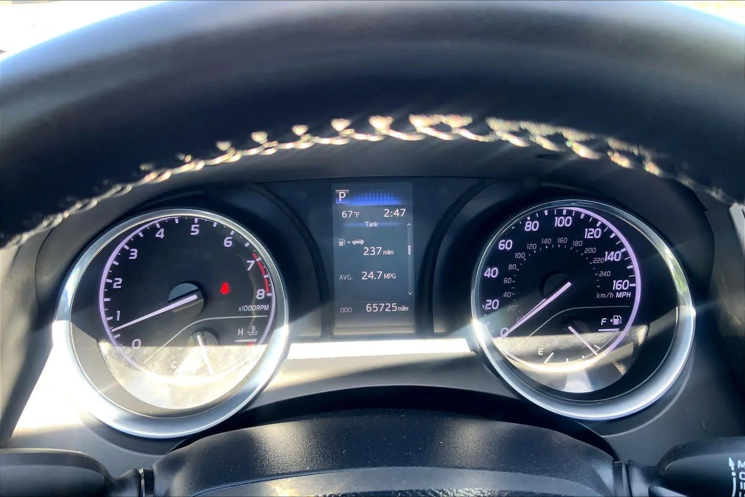 Certified Used 2019 Supersonic Red Toyota SE image 52