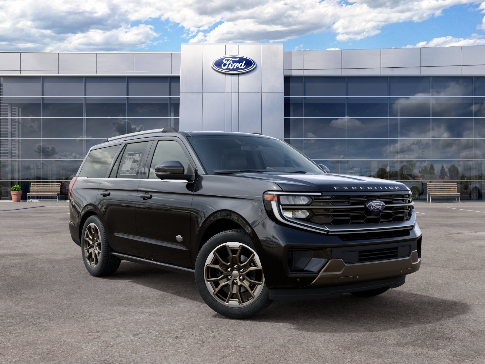 New 2027 Agate Black Metallic Ford King Ranch® image 4