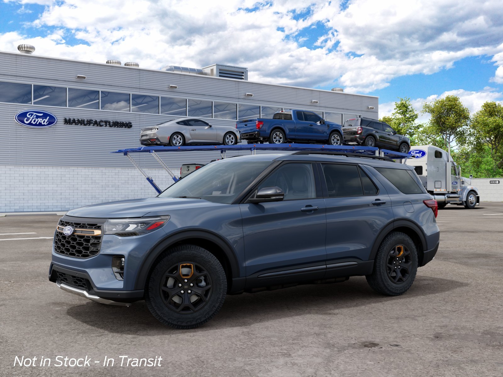 New 2027 Vapor Blue Metallic Ford Tremor® image 1