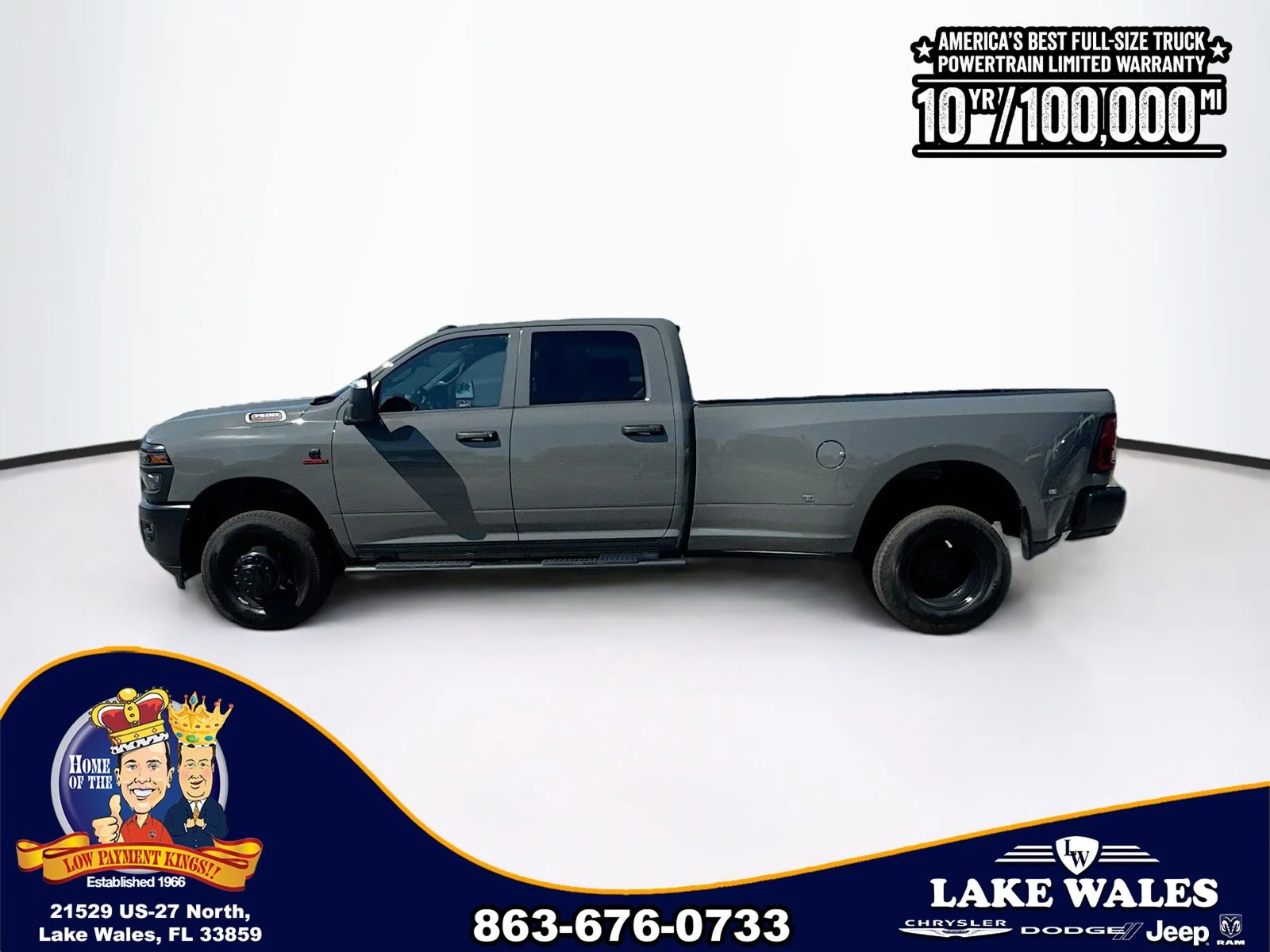 New 2026 Ceramic Gray Clear-Coat Exterior Paint RAM TRADESMAN image 3