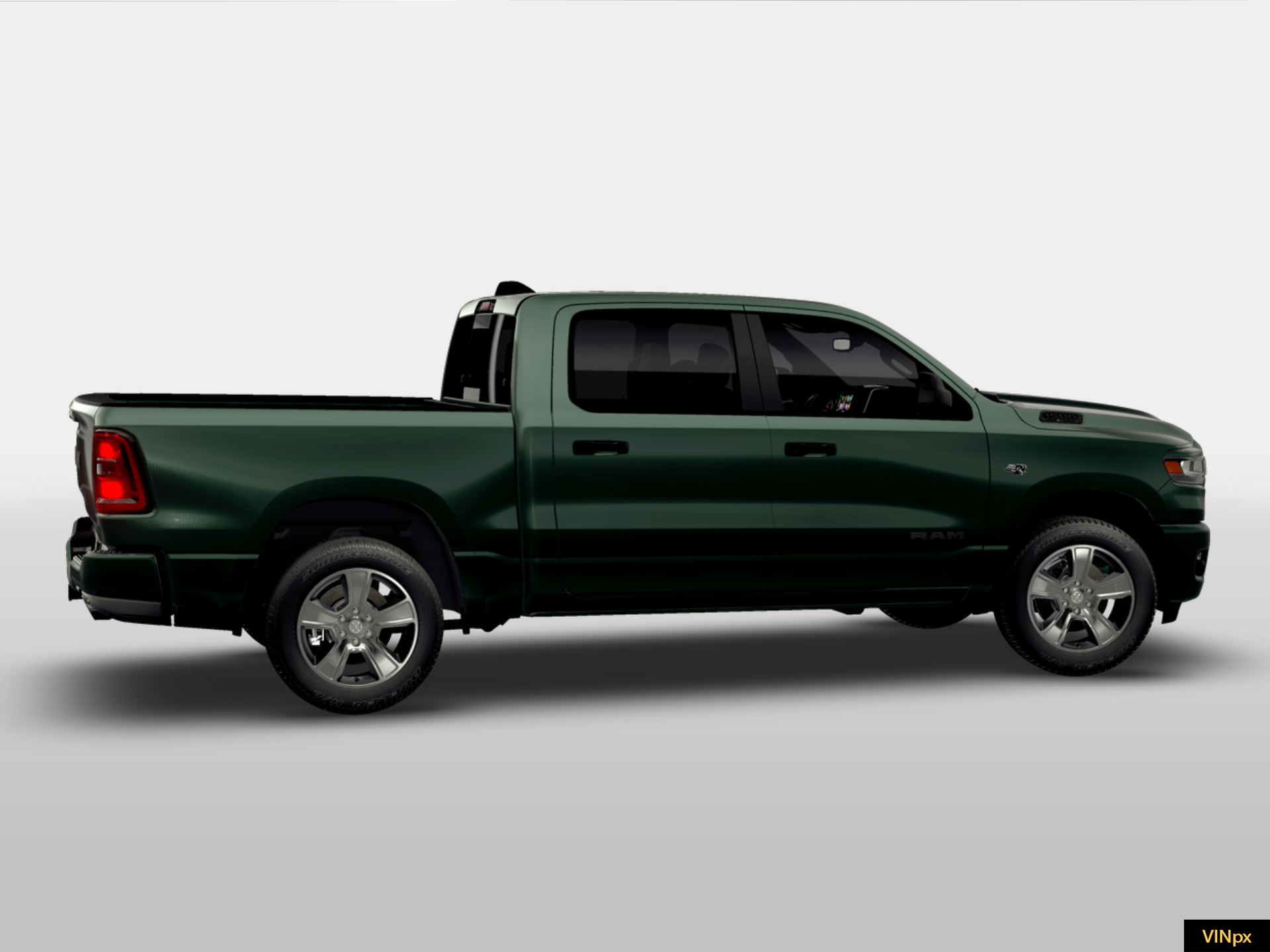 New 2026 Serrano-Green Metallic Exterior Paint RAM  image 14
