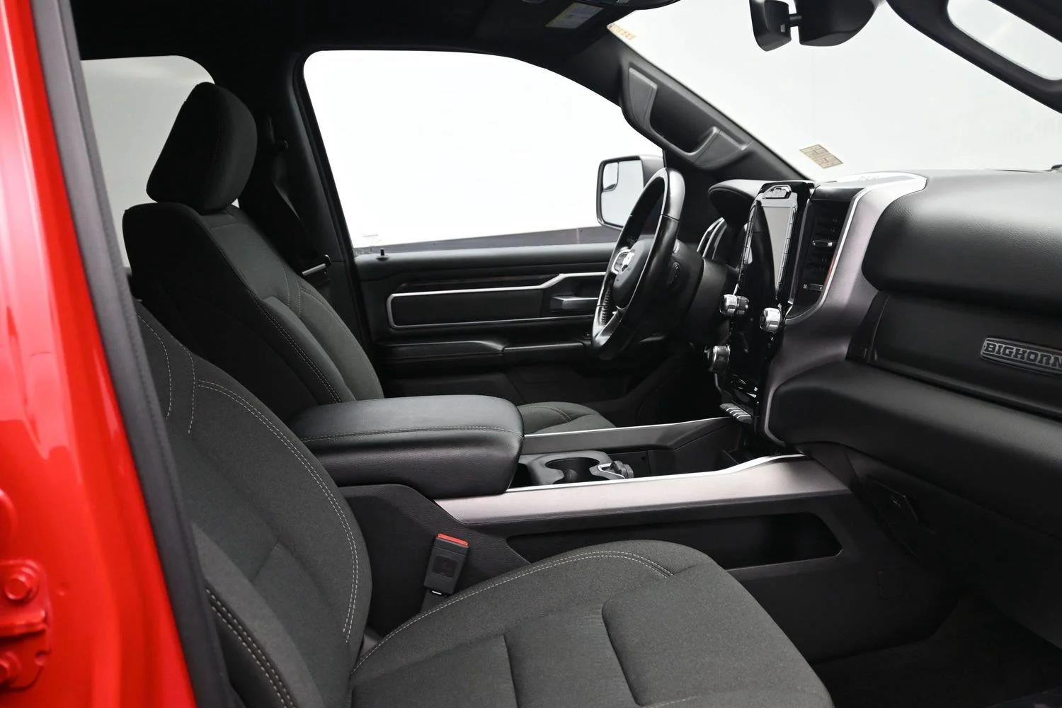 Used 2023 Flame Red Clearcoat Ram Big Horn image 9