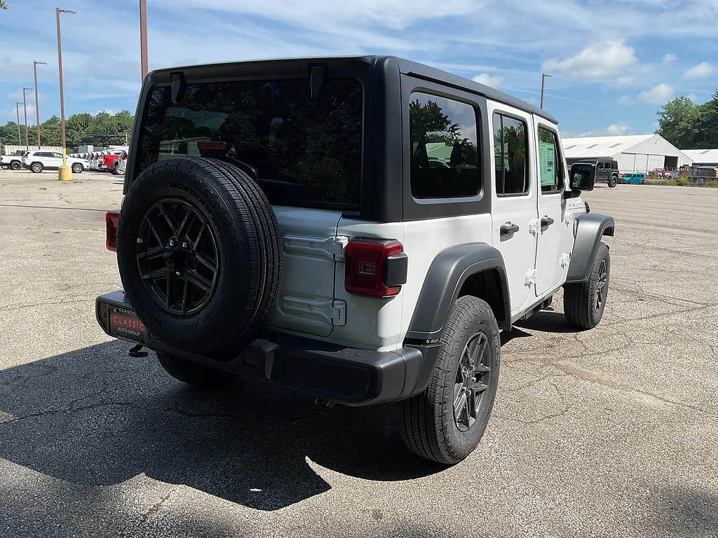 New 2027 Bright White Clearcoat Jeep Sport S image 5