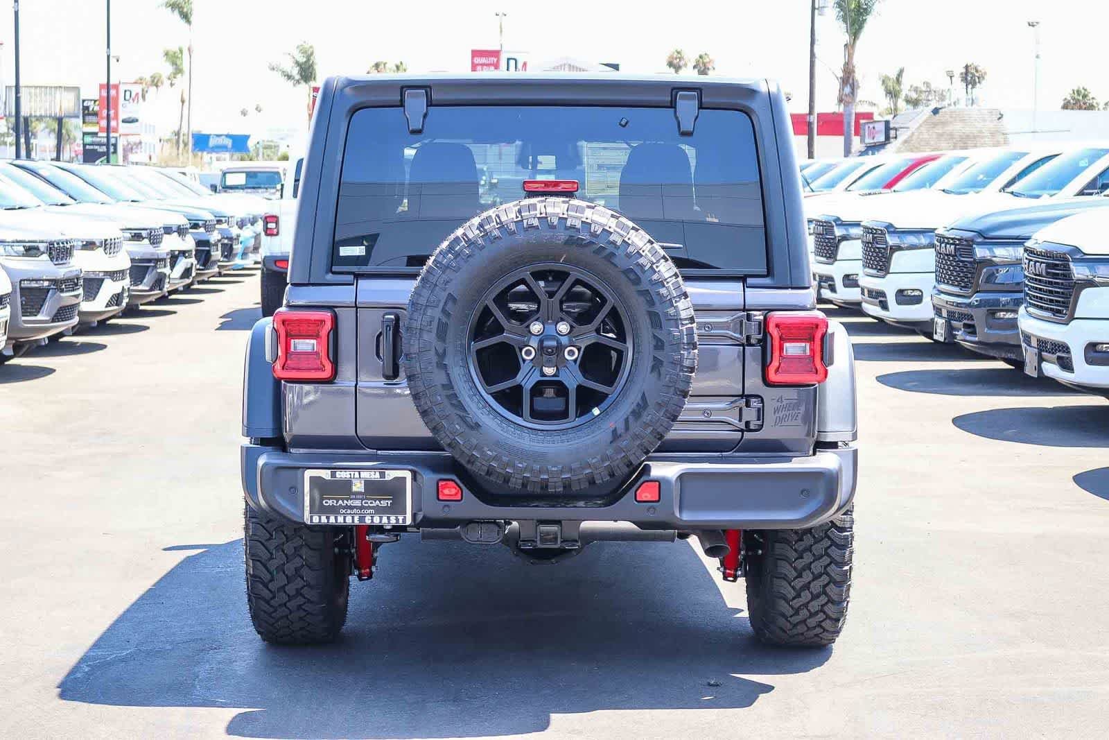 New 2026 Granite Crystal Metallic Clear-Coat Exterior Paint Jeep Willys image 5