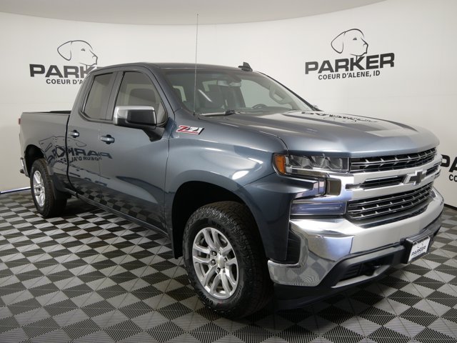 Used 2019 Shadow Gray Metallic Chevrolet Double Cab LT w/ Z71 Off-Road Pkg image 4