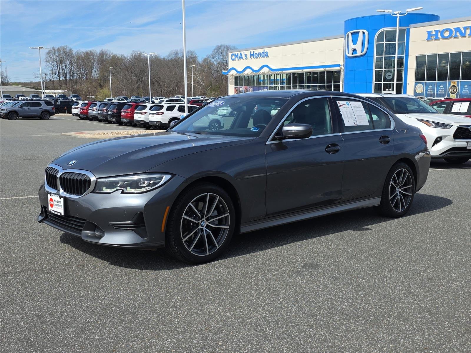 Used 2020 BMW 3 Series 330i with VIN 3MW5R1J0XL8B12585 for sale in Lynchburg, VA