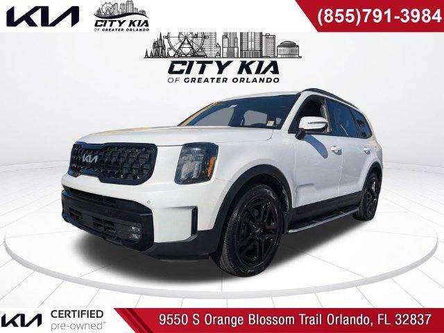 White 2024 Kia Telluride SUV / Crossover All-Wheel Drive Automatic