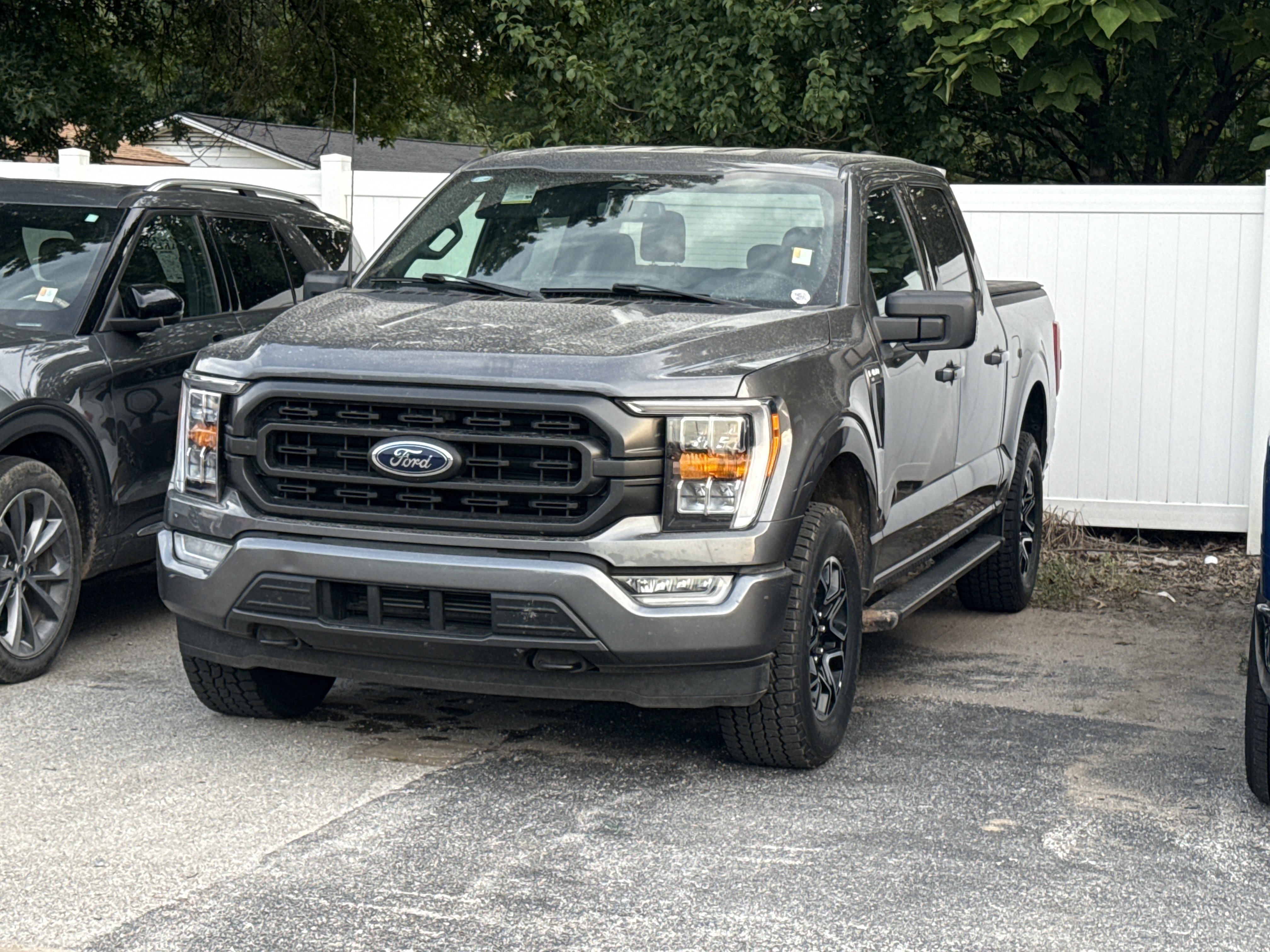 Used 2023 Carbonized Gray Metallic Ford XLT image 3