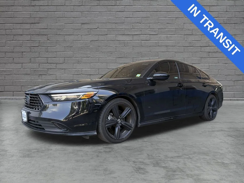 Used 2024 Crystal Black Pearl Honda Sport-L image 1