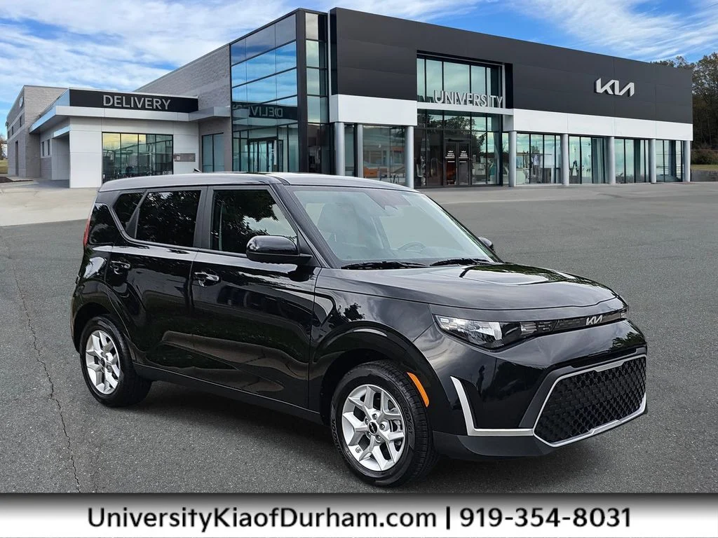 Used 2025 Black Kia LX image 1