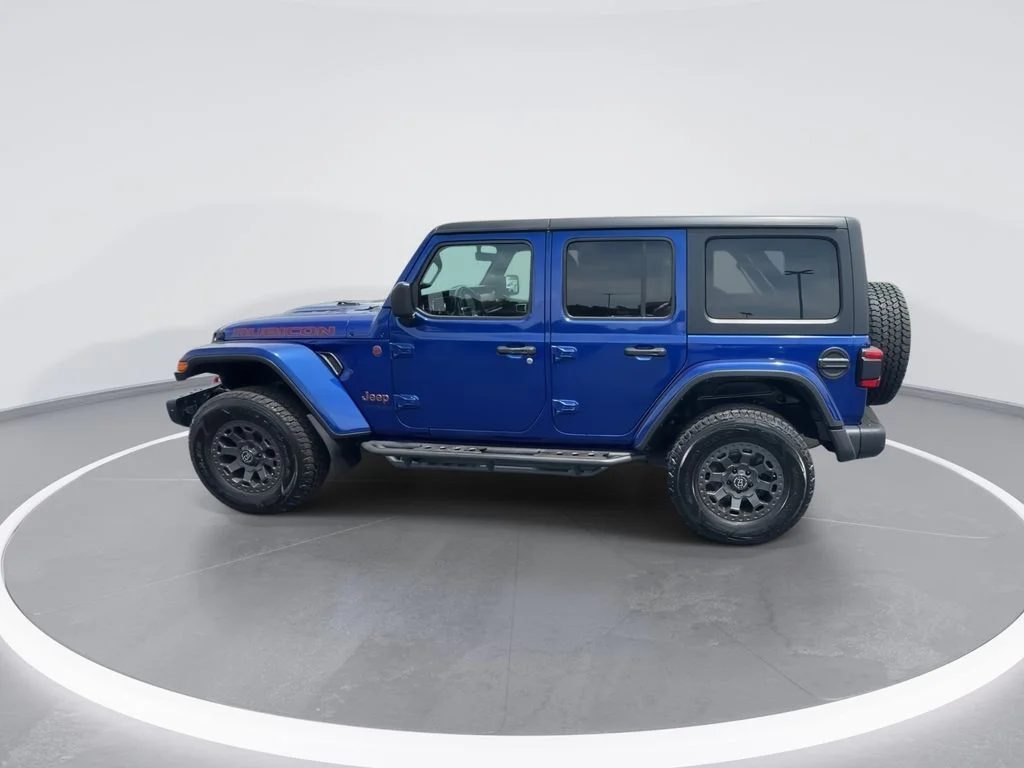 Used 2019 Blue Jeep Unlimited Rubicon image 6