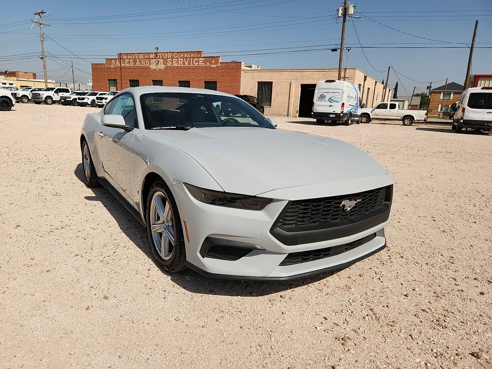 New 2026 Avalanche Gray Ford EcoBoost image 1