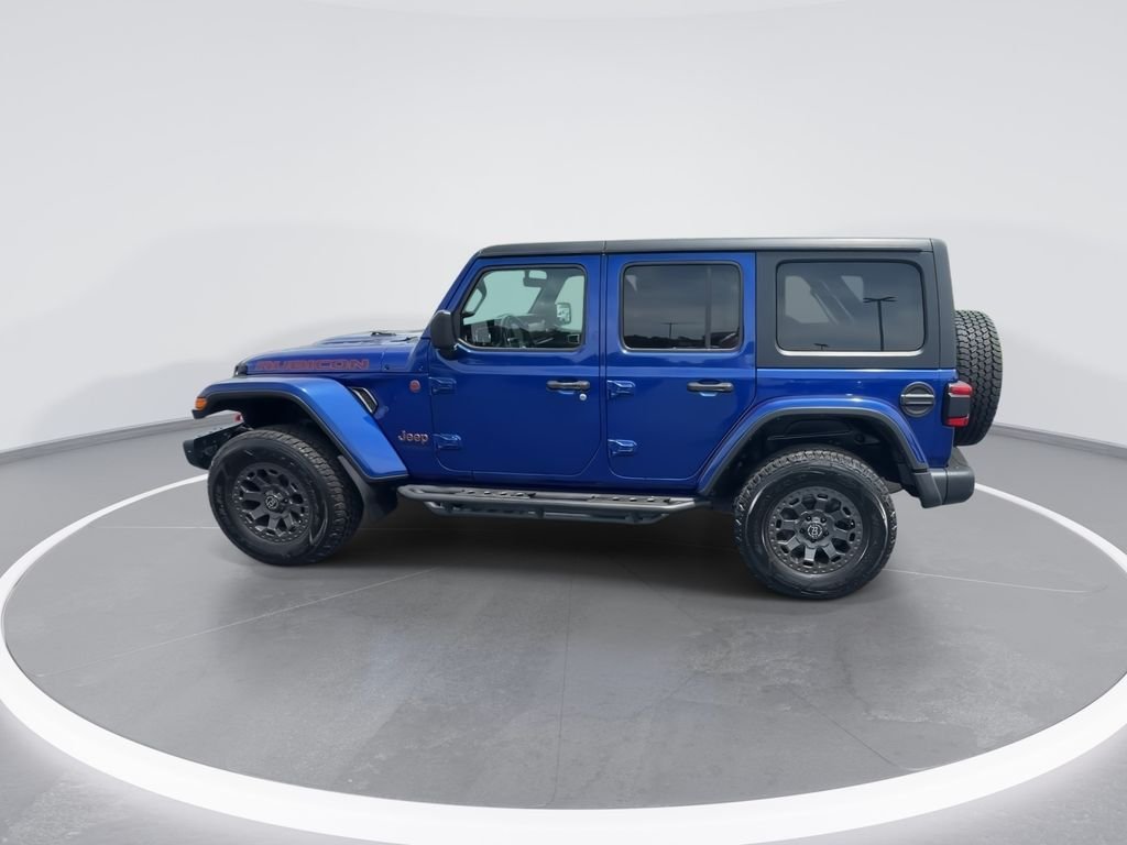 Used 2019 Blue Jeep Unlimited Rubicon image 6