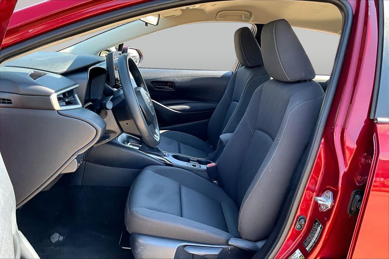 Certified Used 2025 Ruby Flare Pearl Toyota LE image 8