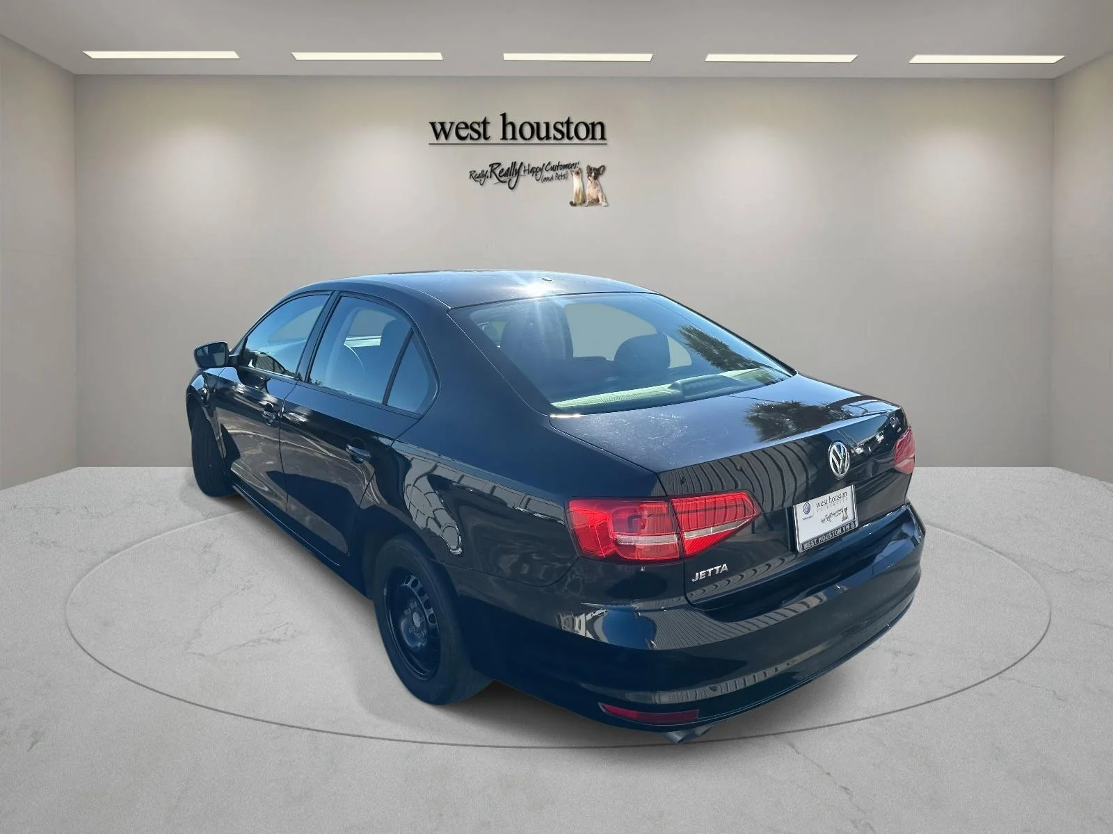 Used 2015 Black Volkswagen 4dr Auto 2.0L S image 6