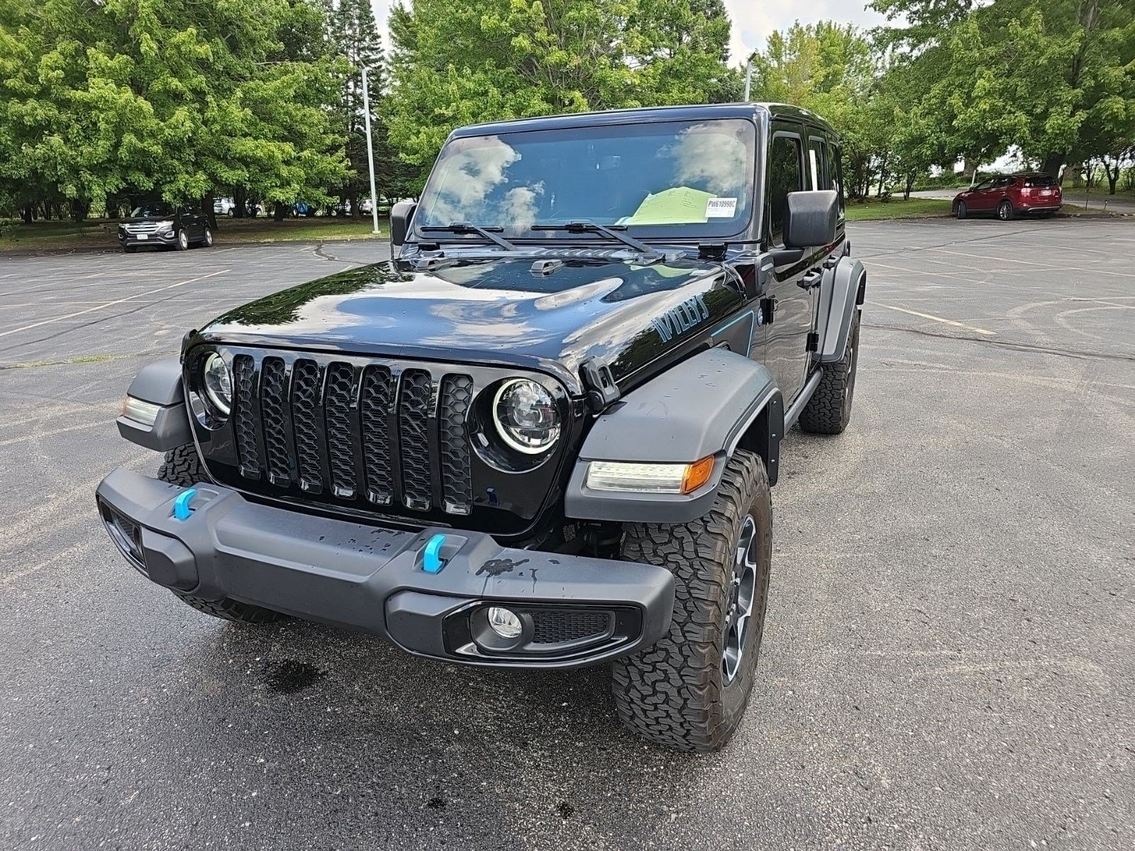 Certified Used 2023 Black Clearcoat Jeep Willys 4xe image 2